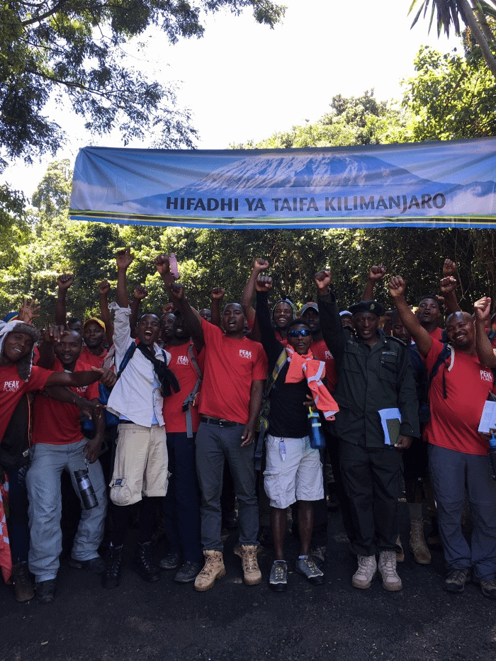 Leave No Trace on Kilimanjaro: A Tale of Hard Work, Opportunity and Cooperation