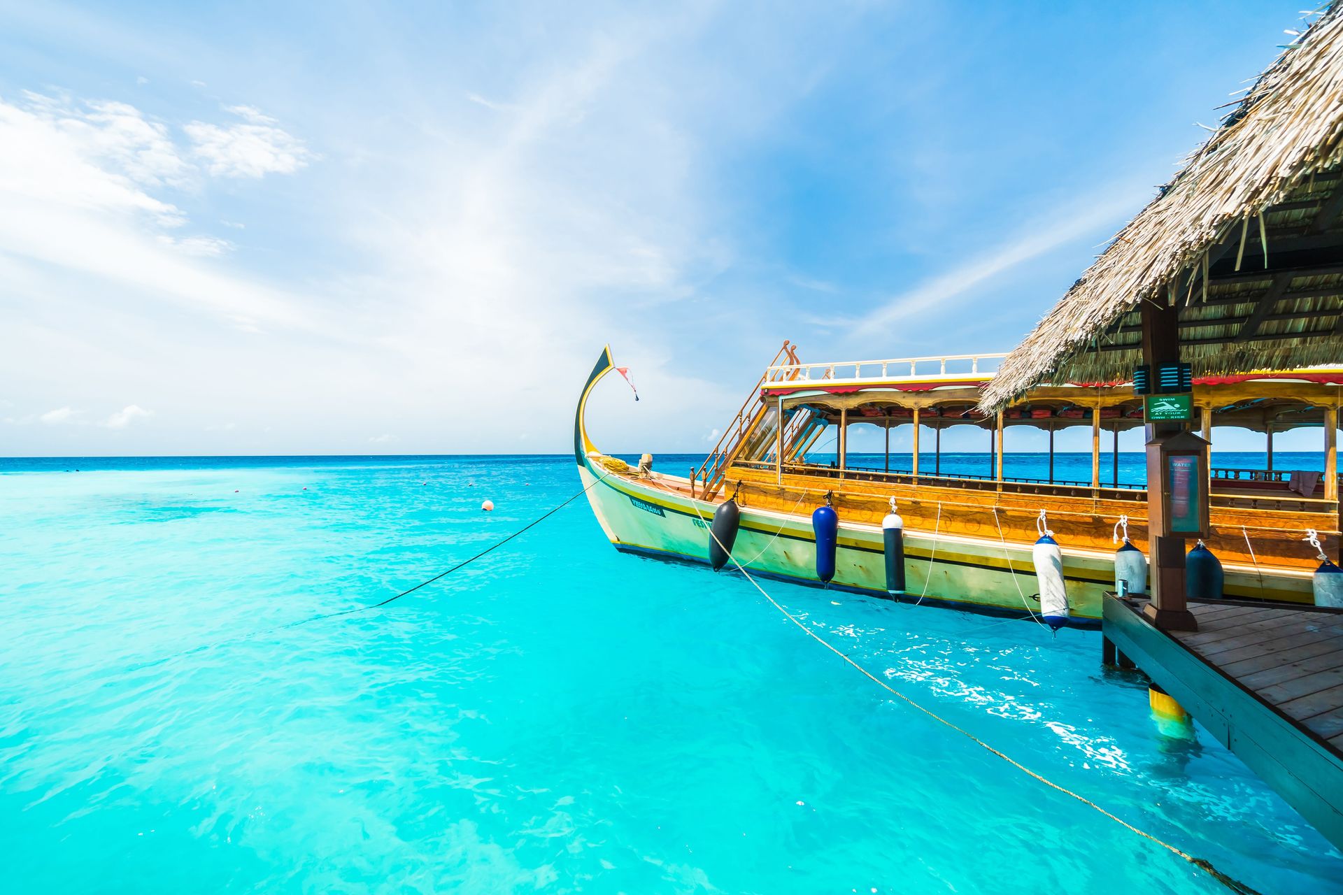 Dhow at the jetty